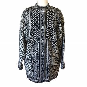 Norlander Norwegian Nordic Wool Cardigan Sweater